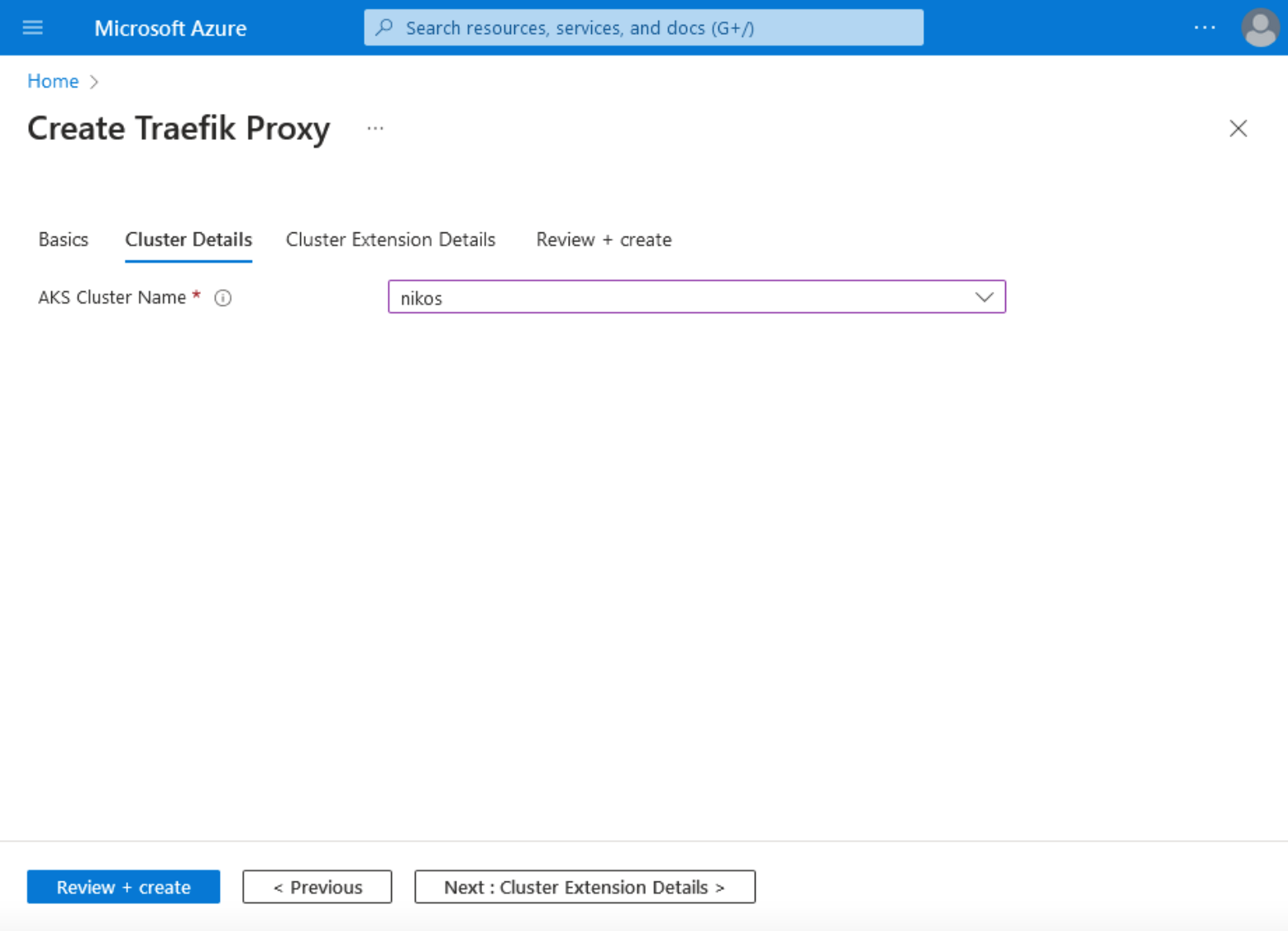 How to Install Traefik via Azure Marketplace