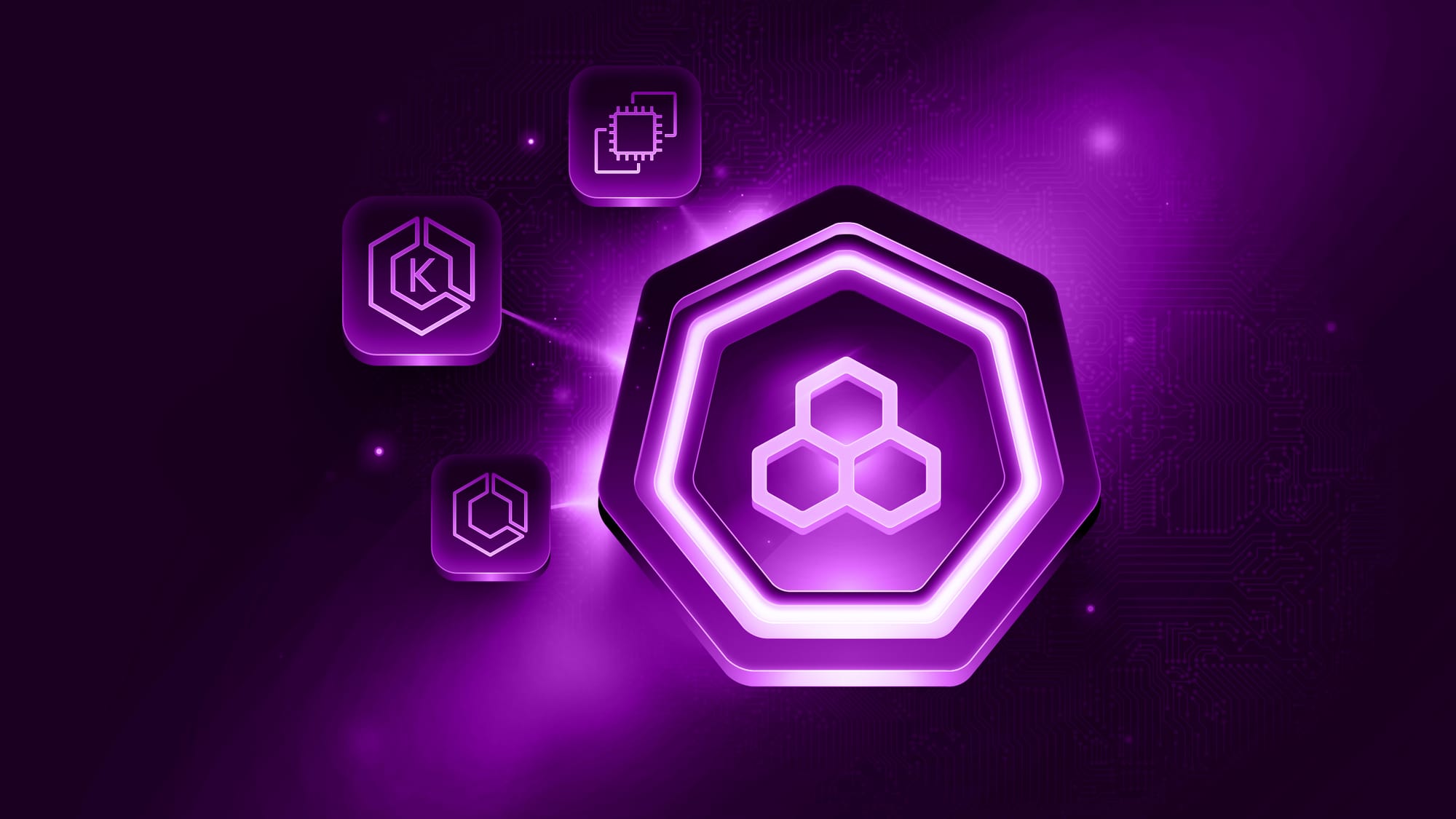 Diagram of Traefik Hub unifying ingress operations across EC2, ECS, and EKS environments.